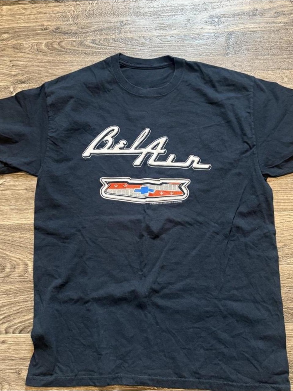 Gildan Black Bel Air Graphic Crewneck Tee
